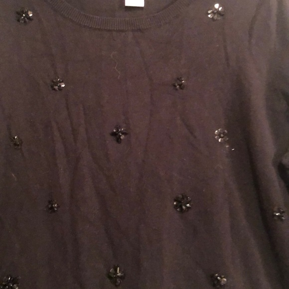 Ruby Rd. sweater Black with embellishments. Size 1X - Picture 13 of 15